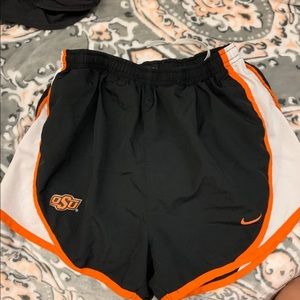 nike black oklahoma state shorts